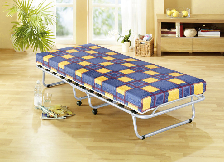 Gästebetten - Gästebett mit Lattenrost und Matratze, in Farbe SILBER