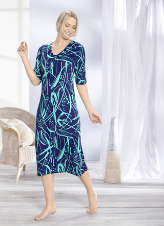 Capri-Leggings mit Glanz-Effekt in 5 Farben - Homewear