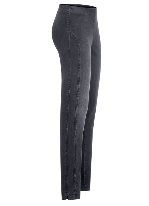 Hosen in Schlupfform - Jeans in Schlupfform, in Größe 018 bis 052, in Farbe DUNKELGRAU Ansicht 1
