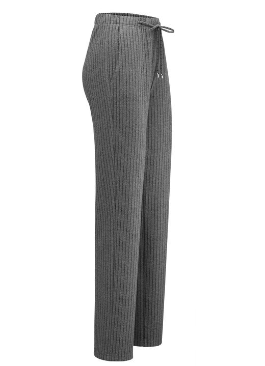 Hosen in Schlupfform - Hose im Joggpant-Style, in Größe 018 bis 052, in Farbe ANTHRAZIT-SCHWARZ Ansicht 1