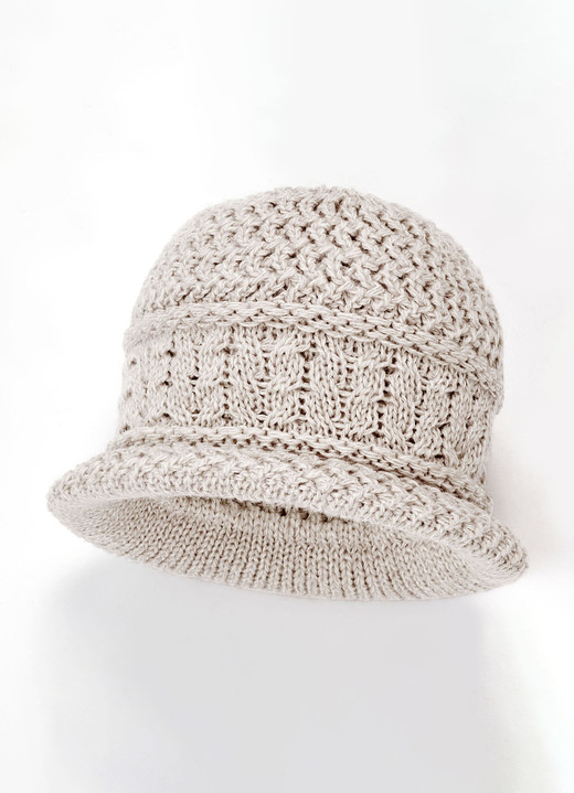 Mützen & Hüte - Mollig warmer Hut in 2 Farben, in Farbe SAND Ansicht 1